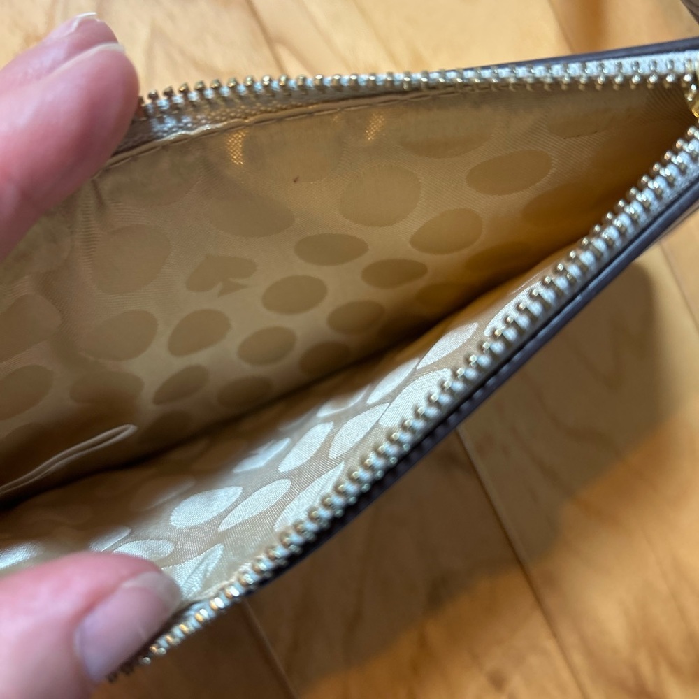 Kate Spade Silver Wristlet Wristlet - Picture 5 of 10